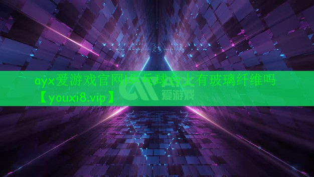 乒乓球台上有玻璃纤维吗